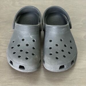 Kids Black Clogs
